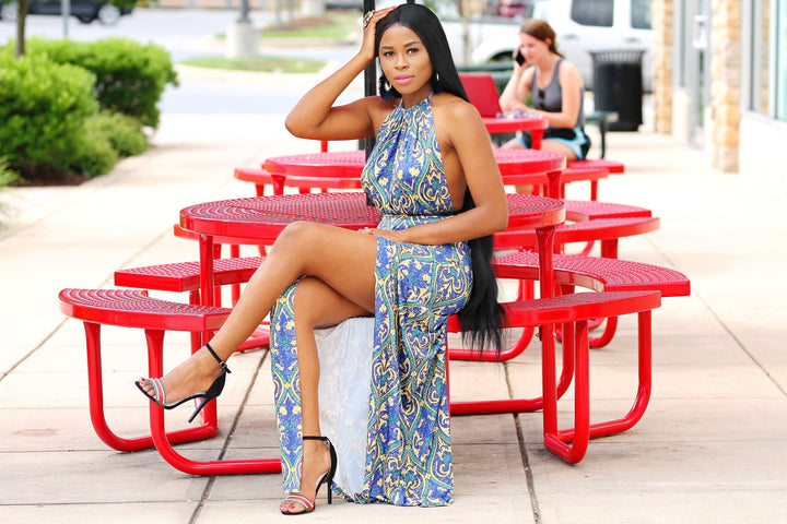 High Slit Dress Tomgfashion High Slit Dress Tomgfashion