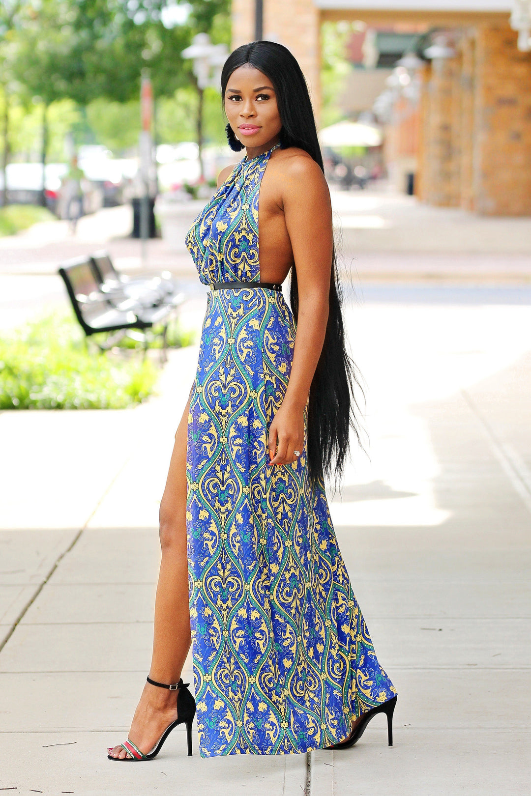 High Slit Dress Tomgfashion High Slit Dress Tomgfashion